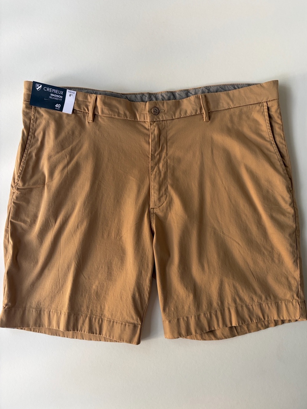 Cremieux Men’s 8” Madison Relaxed Fit Shorts Size 40